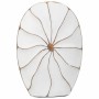 Vase Alexandra House Living White Polyresin 8 x 39 x 27 cm | Tienda24 Tienda24.eu