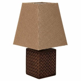 Desk lamp Romimex Beige Wood 20 x 70 x 20 cm Oriental | Tienda24 Tienda24.eu