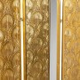 Folding screen Alexandra House Living Gold 3 x 165 x 121 cm | Tienda24 Tienda24.eu