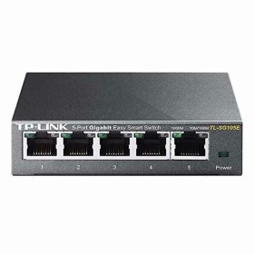 Desktop Switch TP-Link TL-SG105E RJ45 7,4 Mbps by TP-Link, Network switches - Ref: S9116863, Price: 26,40 €, Discount: %