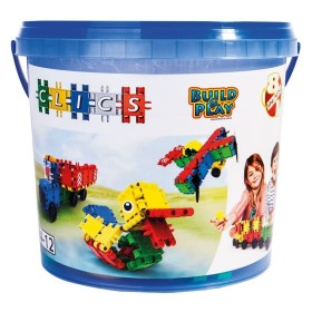 Jogo de Construção Clics CB198 Multicolor 122 Peças de Clics, Jogos de construção - Ref: S9117192, Preço: 30,06 €, Desconto: %