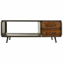 Centre Table Alexandra House Living Brown Metal Fir wood MDF Wood 64 x 46 x 120 cm | Tienda24 Tienda24.eu