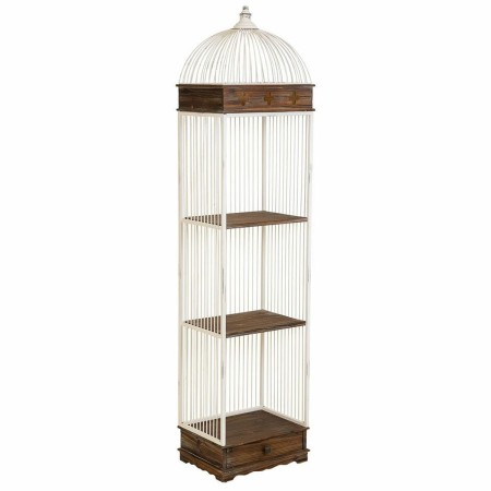 Étagère Alexandra House Living Blanc Métal Bois MDF 31 x 172 x 41 cm | Tienda24 Tienda24.eu