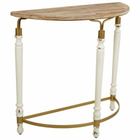 Centre Table Home ESPRIT Wood Metal 90 x 90 x 45 cm | Tienda24 Tienda24.eu