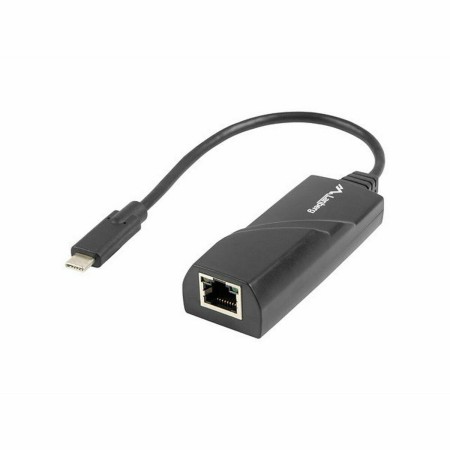 Adaptateur USB-C vers RJ45 Lanberg NC-1000-02 Noir de Lanberg, Armoires et étagères - Réf : S9117755, Prix : 13,56 €, Remise : %