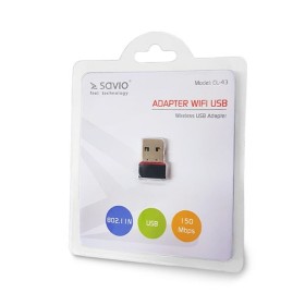 Adapteur réseau Savio CL-43 de Savio, Cartes réseau - Réf : S9117765, Prix : 9,57 €, Remise : %