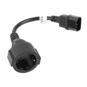 Câble d’Alimentation Lanberg CA-C14E-10CC-0018-BK Noir 20 cm de Lanberg, Câbles HDMI - Réf : S9117890, Prix : 5,18 €, Remise : %