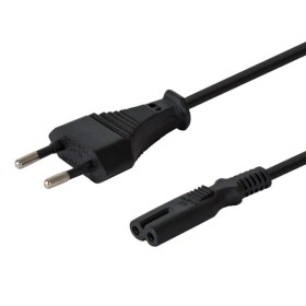 Cable de Alimentación Savio CL-100 Negro IEC C7 1,8 m de Savio, Cables - Ref: S9117896, Precio: 2,90 €, Descuento: %