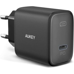 Cargador de Pared Aukey PA-F1S Negro de Aukey, Cargadores - Ref: S9117926, Precio: 9,21 €, Descuento: %