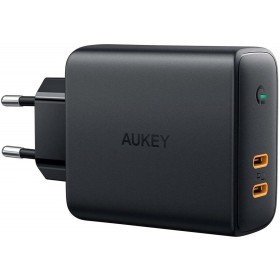 Cargador de Pared Aukey PA-D5 Negro de Aukey, Cargadores - Ref: S9117927, Precio: 30,50 €, Descuento: %