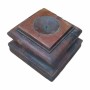 Candle Holder Alexandra House Living Brown Recycled Wood 26 x 23 x 26 cm | Tienda24 - Global Online Shop Tienda24.eu