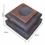 Candle Holder Alexandra House Living Brown Recycled Wood 26 x 23 x 26 cm | Tienda24 - Global Online Shop Tienda24.eu