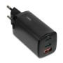 Caricabatterie da Parete Ibox ILUC65B Nero 65 W | Tienda24 - Global Online Shop Tienda24.eu