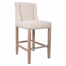 Banqueta Alexandra House Living Bege Madeira da borracha 58 x 104 x 48 cm de Alexandra House Living, Cadeiras e sofás - Ref: ...