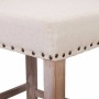 Hocker Alexandra House Living Beige Kautschukholz 58 x 104 x 48 cm | Tienda24 - Global Online Shop Tienda24.eu