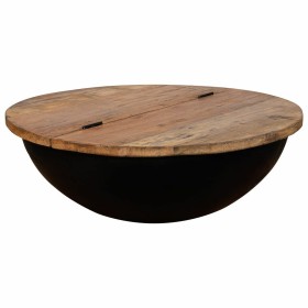 Side table Alexandra House Living Wood 80 x 30 x 96 cm | Tienda24 Tienda24.eu