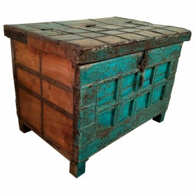 Chest Alexandra House Living Blue Mango wood 70 x 75 x 108 cm by Alexandra House Living, Trunks - Ref: D1631926, Price: 299,0...