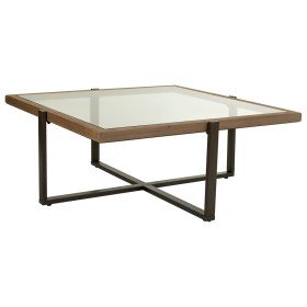 Mesa auxiliar DKD Home Decor Cobre Metal Espejo 42 x 32 x 55 cm | Tienda24 Tienda24.eu