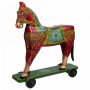 Figurine Décorative Alexandra House Living Bois de manguier Cheval 36 x 96 x 86 cm | Tienda24 Tienda24.eu