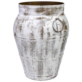 Vase Alexandra House Living Doré Aluminium 14 x 13 x 36 cm | Tienda24 Tienda24.eu