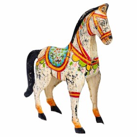 Figura Decorativa Alexandra House Living Dourado Plástico Guerreiro 37 x 108 x 42 cm | Tienda24 Tienda24.eu