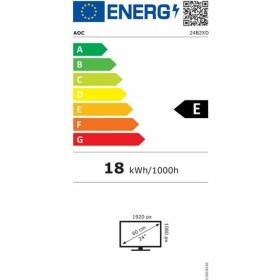 Écran AOC 24B2XD Full HD 23,8" 75 Hz 60 Hz de AOC, Ecrans PC - Réf : S9119532, Prix : 120,32 €, Remise : %