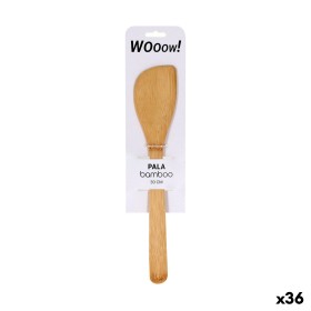 Espátula de Cozinha Wooow Curvado Bambu 30 x 6,2 x 0,8 cm (36