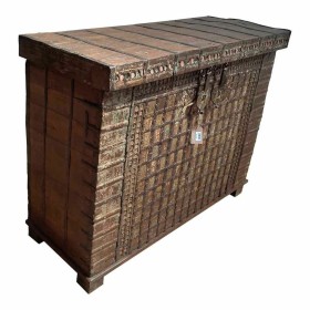 Coffre Alexandra House Living Marron Bois de manguier 50 x 86 x 145 cm de Alexandra House Living, Top Cases - Réf : D1631938,...