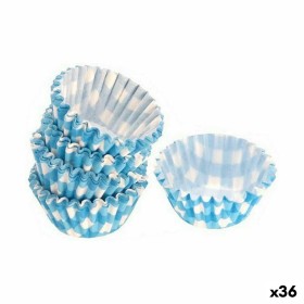 Conjunto de Formas para Pastelaria Wooow Descartável Azul (36