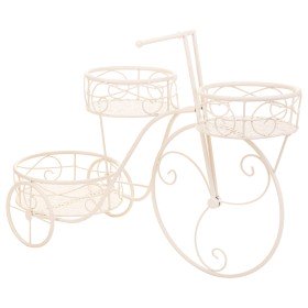 Flower Pot Stand Alexandra House Living Black Iron Tile Bicycle 23 x 36 x 53 cm | Tienda24 Tienda24.eu