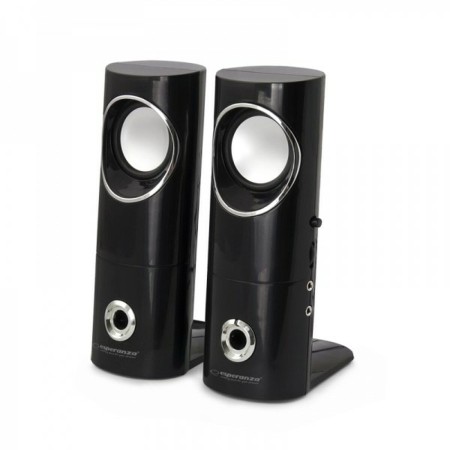 Altavoces PC Esperanza 2.0 BEAT 6 W Negro | Tienda24 - Global Online Shop Tienda24.eu