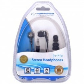 Headphones Esperanza EH125 Black Graphite by Esperanza, Headphones and accessories - Ref: S9119969, Price: 2,23 €, Discount: %