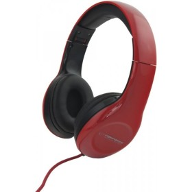 Headphones Esperanza EH138R Black Red by Esperanza, Headphones and accessories - Ref: S9119979, Price: 9,80 €, Discount: %