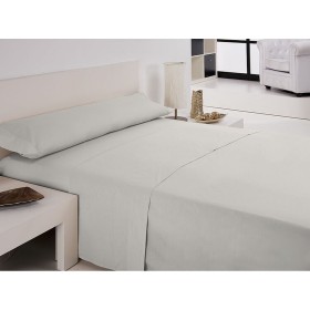 Fitted bottom sheet Hosteline IRIS White Single | Tienda24 Tienda24.eu