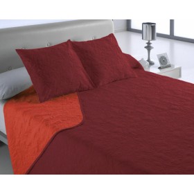 Colcha Hosteline VEGAS Fucsia Malva Cama de 180 (3 Piezas) | Tienda24 Tienda24.eu