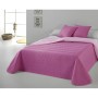 Bedspread (quilt) Hosteline VEGAS Light mauve Double (3 Pieces) | Tienda24 Tienda24.eu