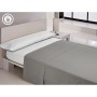 Top sheet Happy Home LISOS COTTON Anthracite Double | Tienda24 Tienda24.eu