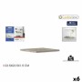 Estante Confortime Mural Madera MDF Flotante 6 Unidades 23,5 x