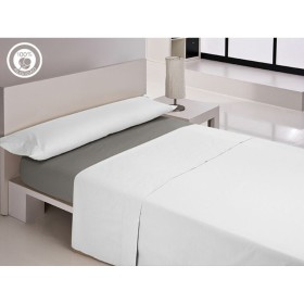 Juego de Sábanas Alexandra House Living Mostaza Cama de 150 4 Piezas | Tienda24 Tienda24.eu