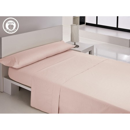 Bedding set Hosteline IRIS PREMIUM Pink Single | Tienda24 Tienda24.eu