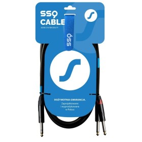 Câble jack Sound station quality (SSQ) SS-1453 2 m de Sound station quality (SSQ), Câbles - Réf : S9120772, Prix : 13,48 €, R...