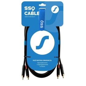 2 x RCA Cable Sound station quality (SSQ) SS-1433 3 m by Sound station quality (SSQ), Cables - Ref: S9120811, Price: 19,80 €,...