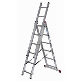 6-step folding ladder Krause 30368 Silver Steel by Krause, Folding Steps - Ref: S9120948, Price: 144,40 €, Discount: %