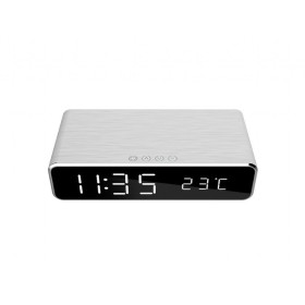 Alarm Clock GEMBIRD DAC-WPC-01 Black Yes by GEMBIRD, Alarm clocks - Ref: S9121115, Price: 21,62 €, Discount: %