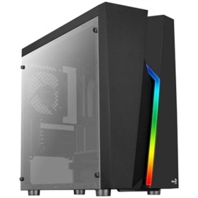 ATX Semi-tower Box Aerocool Bolt Mini RGB Black Multicolour by Aerocool, Tabletop computer cases - Ref: S9121149, Price: 57,2...