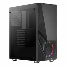 Boîtier ATX semi-tour Aerocool Zauron LED RGB Noir de Aerocool, Boîtiers pour ordinateurs de bureau - Réf : S9121150, Prix : ...