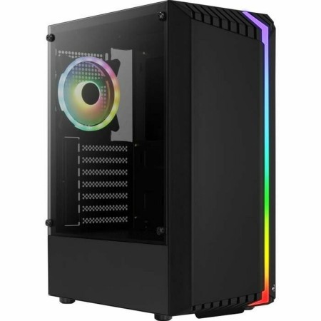 ATX Semi-tower Box Aerocool Bionic Black | Tienda24 - Global Online Shop Tienda24.eu