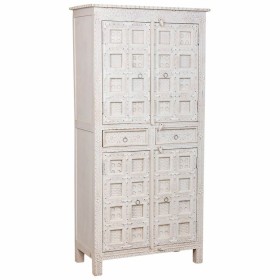 Armario ropero Alexandra House Living Blanco Madera de mango 93 x 192 x 45 cm de Alexandra House Living, Armarios - Ref: D163...