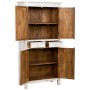 Armario ropero Alexandra House Living Blanco Madera de mango 93 x 192 x 45 cm de Alexandra House Living, Armarios - Ref: D163...