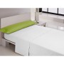 Drap housse Happy Home MIX COLORS Vert Lit 1 persone | Tienda24 Tienda24.eu